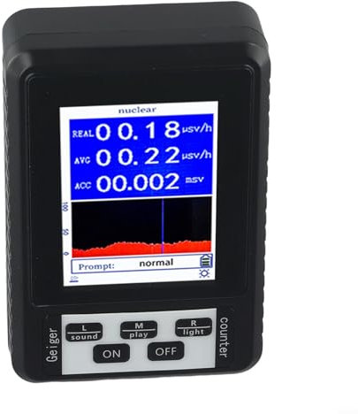 Oniissy Tester radioattivo di raggi X del rivelatore di radiazioni nucleari del contatore di raggi x del β-ray di Geiger, tester radioattivo per l'ispezione dei materiali, contatore di Geiger ad alta