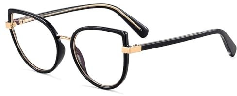 WNCKSQ blocking glasses female colorful gradient fashion glasses frame women clear lens accessories pink green,black with clear,1