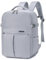 SPAHER Reiserucksack Handgepäck 40x30x25 Eurowings Laptop Rucksack 15,6 Zoll mit Laptopfach Business Arbeit Reisen Rucksack Herren Schulrucksack für Teenager Notebook College Damen Grau