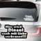 lustiger Autoaufkleber Hier wird Diesel noch mit Liebe verbrannt Sticker 16x9cm black
