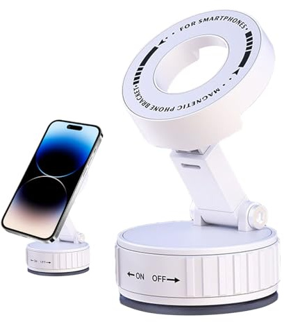 Auto Support for Smartphone From Easy - Magnetic Support Phone Car, Cell Holder för lastbilar, fordon och bilar med bilstöd