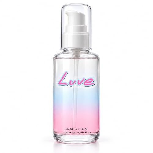 Luve Intimes Gleitgel auf Wasserbasis 100 ml | Hypoallergen | pH 4,5 | Mit Hyaluronsäure, Niacinamid und Ectoin | Nickel-getestet | Vegan | Made in Italy