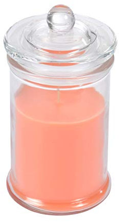 1001KDO Duftkerze aus Glas, Mango, Koralle