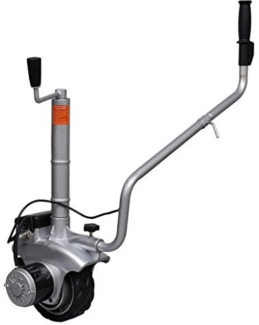 yorten Anhänger Stützrad 12V Elektrische Rangierhilfe Trailer Hänger Wohnwagen 83 x 84 x 25 cm (L x B x H)