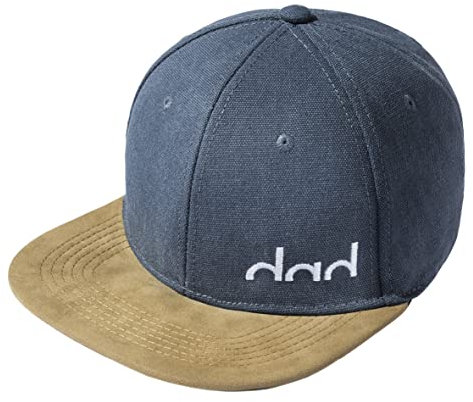 Geburtstagsgeschenk für Männer: Dad Cap - Kappe Papa Hut Snapback Herren Väter (Blau)