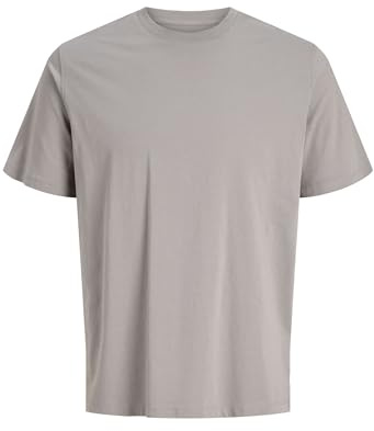 JACK & JONES Jjeorganic Basic Tee Ss O-neck Noos Homme Short chino, Ultimate Grey, M
