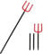 (PKT) (Fix 2/1000) Extended Devil Fork - 3 piece
