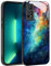YUXING Cover per Xiaomi Redmi Note 11 Pro Plus 5G (11 Pro+ 5G) - Abstact Art Geometry Pattern Antigraffio Vetro Back Cover, Custodia Antiurto Antiscivolo Sottile (Starry Sky)