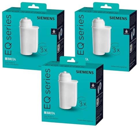 SIEMENS 9 x TZ70003 Wasserfilter Brita Intenza Filterpatrone EQ7 EQ8 EQ9 Filter (3x TZ70033A/TZ70033) Filter für Kaffeevollautomaten