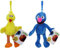 Hasbro Sesamstraße, 15 cm – 20 cm, superweiches Plüschtier in Geschenkqualität, großer Vogel und Harker mit Clips)