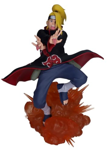 Banpresto Actionfigur Deidara Naruto Shippuden, 18 cm, Mehrfarbig, BP29064P. Sammlerstatue, optimal für Anime-Fans.