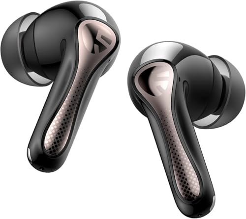 SoundPEATS Air5 Pro Adaptive Hybrid Noise Canceling Wireless Earbuds, Hi Res Audio Bluetooth 5.4 Eartphones with LDAC Codec, Qualcomm Snapdragon Sound, aptX™ Lossless, 6 Mics, 37H Playtime