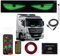 Looklight Augen Auto Led,Augen für Auto Led Schild Anzeige Programmierbar,Neon Schild Personalisiert,Innenbeleuchtung Bluetooth USB für LKW,Text,Graffiti,Smart App（12cm*59.5cm）