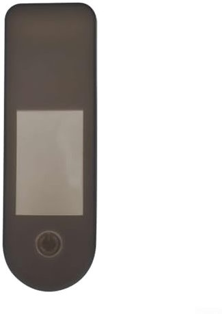 Funda de silicona para scooter eléctrico Xiaomi 4 Pro/5/5 Pro/5 Max, protege la pantalla del medidor (negro)