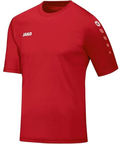 JAKO Team KA Trikot Kids rot, 140 Kinder