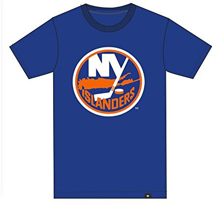 '47 NHL T-Shirt New York Islanders Splitter Logo Brand Eishockey (S)