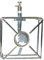 Il Campo FORNELLONE 2,5Kw A Gas BOMBOLA CM 20 X 20 Telaio Cromato da MM 8 FERR 268035