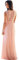 Babyonlinedress Robe de Soirée Bal Femme Longue Ajourée avec Dentelle en Mousseline sans Manches Rose 38