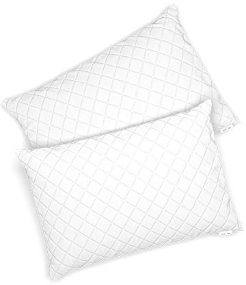 Vitalispa Kopfkissen, Sofakissen, Weiß, 50 x 75 cm 2er Set