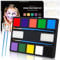 Pinturas Cara Halloween para Niños, ENJSD 10 Colores Pintura Corporal Facial, Set de Maquillaje al agua Seguridad No Tóxica Face Paint, Ideal para Cosplay Carnaval y Fiestas