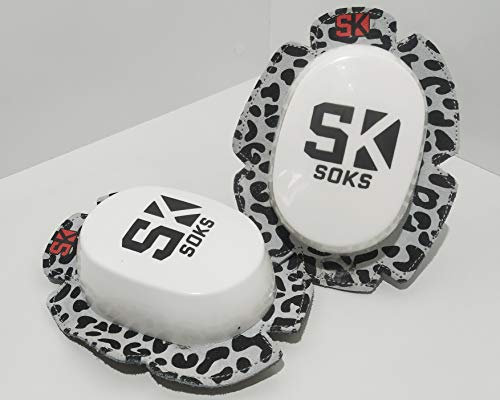 SOKS Deslizaderas para mono | POLE Leopard Blanco