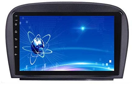 XISEDO Android 10 Autoradio In-Dash 9 Zoll Car Radio Autonavigation Car Radio für Mercedes-Benz SL-R230 SL350 SL500 SL300 SL550 (64G)