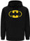 ERT GROUP Mens Batman 001 dc Black Hoodie, Schwarz, L