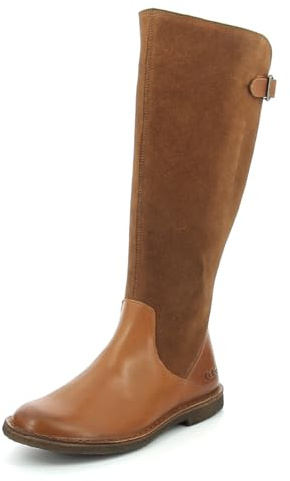 Kickers Kick Titanium, Stivali ad Altezza Ginocchio Donna, Marrone, 36 EU