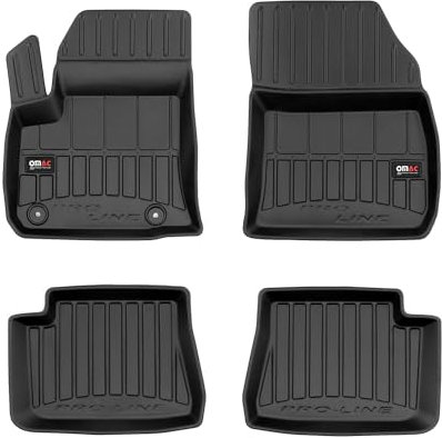 OMAC Gummi Fußmatten für Opel Corsa-e F 2019-2025 Premium TPE Automatten 4tlg