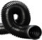 Flexibler Teichschlauch, 38 mm, schwarz, 2 m