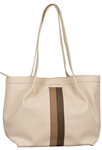 TOM TAILOR, VIOLET, Damen, Shopper, M, Mixed Beige