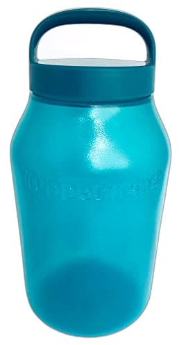 Tupperware to Go - Recipiente de 3,0 L, color turquesa oscuro, verde oscuro, agua, leche, zumo, recipiente de agua, botella de zumo, recipiente para aperitivos, botella