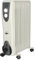 El Fuego® Mobiler Elektro-Ölradiator | mit 11 Rippen | Farbe: Weiß | stromsparend | 1000/1500 / 2500 Watt | Heizung Heizgerät Elektroheizung