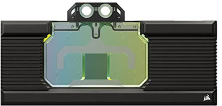 Corsair Hydro X Series XG7 RGB RX 7900 XTX GPU Water Block - For AMD Radeon™ RX 7900 XTX - Nickel-Plated Copper - Included Backplate & 5V ARGB Adapter Cable - Black