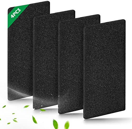 4er Filter für Bauknecht Privileg Whirlpool HX 481010354757 Filter Trockner Wärmepumpentrockner | Schwammfilter Filtermatte Kondenstrockner | 225 x 107 x 8 mm