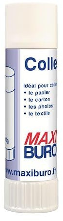 Colle bâton permanente 20 g - Maxiburo - Lot de 4