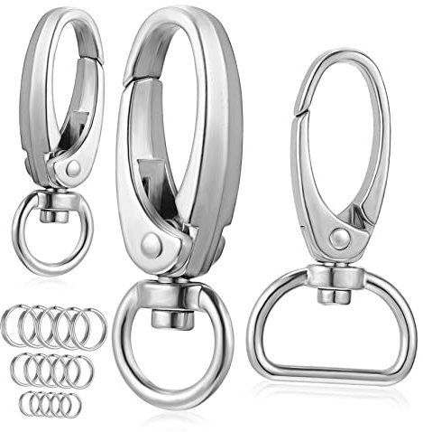 Parliky 1 Set Hundemarken-verschluss-set Mit Edelstahlhaken Für Haustierhalsbänder Clip-set