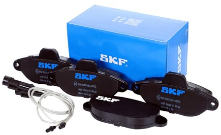 SKF Scheibenbremse Bremsbelag VKBP 80162 E-4er Set - Position Vorderachse Höhe 77mm Länge 134mm Breite 83mm Dicke 17mm - OE Qualität