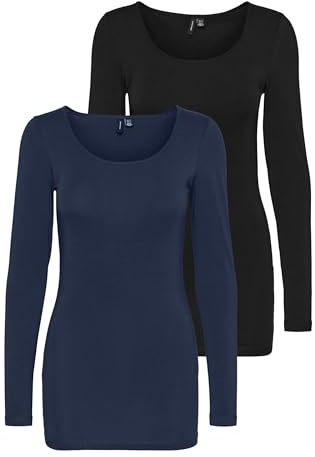 VERO MODA Female Top VMMAXI 2-Pack T-Shirt