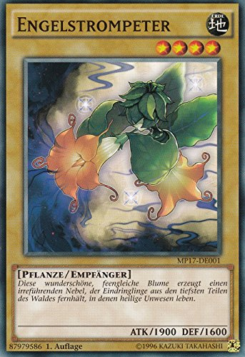 MP17-DE001 - Engelstrompeter - Common - 1. Auflage - DEUTSCH - 2017 Mega-Tin Mega Pack - mit LMS Trading Fieldcenter-Karte Yugioh