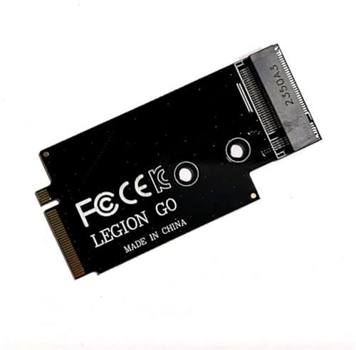 SSD Memory Card Adapter For Legion Go for NVME M.2 2242 to 2280 Hard Drive Card Accessory (Black)