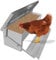 iElyiEsy Auto Chicken Feeder 5KG Capacity Aluminium Treadle Poultry Feeder Ratproof Water-Resistant Self-Opening Feeder for Chicken Ducks Most Poultry