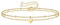 Bracelet de Cheville Initiales en Forme de Coeur pour Femme, or Lettre de Cheville en Couches Bracelets de Cheville de Cœur pour Femme Bijoux de Plage Cadeaux