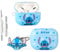 Folaxshoo Custodia compatibile con AirPods Pro di 2a/1a generazione, con simpatico cartone animato, con kit di pulizia (punto blu)