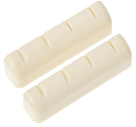 TOYANDONA 4pcs Banjo Nut Replacement for Mandolin Guitar Ukulele String Nut for Instrument Repair Accessories