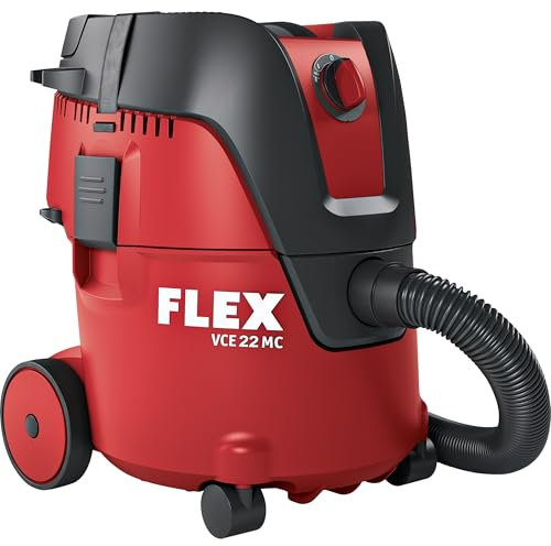 Flex Akku-Sicherheitssauger 18 V mit manueller Filterabreinigung VCE 22 M MC 2x18.0 (handlicher und kompakter Sauger, mit Sanftanlauf) 531638