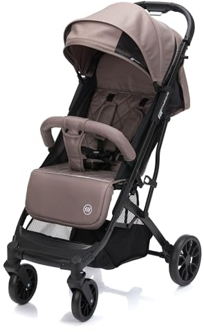 Fillikid Sportwagen Buggy Styler Elite Exklusiv | Kompakter Kinderbuggy mit Ein-Hand-Faltmechanismus, 360° schwenkbaren Rädern, verstellbarer Rückenlehne & Sonnendach | Für Kinder von 6-36 Monaten