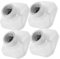 Homoyoyo 4Pezzi Porta Quadrato Base Resistente per Illuminazione ed Esterna Adattatore per Lampadine Standard per Corridoio e Ristoranti