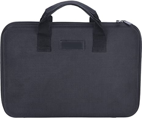 Tissting Étui de Stockage pour Embouchures de Saxophone et Clarinette, Tissu Oxford Doux, Poche Portable avec 12 Emplacements, pour Musicien