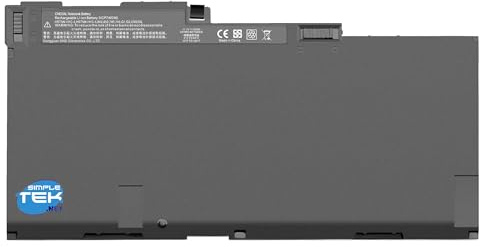 SIMPLETEK - Batteria CM03XL compatibile con HP EliteBook 740/745/750/755/840/850 G1/G2 e ZBook 14 G2/15u G2 – 11.1V, 4290mAh (Ricondizionato)